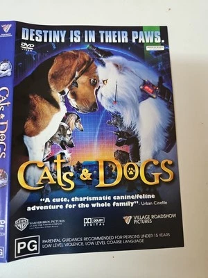 Cats & Dogs Cover Slip NOT DVD OR CASE - Image 1 of 4