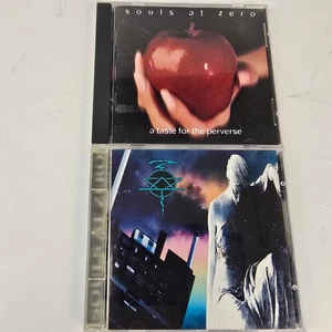 Souls At Zero Lot of 2 CDs A Taste For The Perverse and  Self Titled Metal 90s - Picture 1 of 16