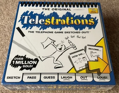 The Original Telestrations Game - New  & Sealed - USAOpoly 2021 - Image 1 of 3