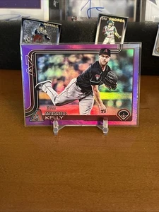 2025 Topps Series 2 Merrill Kelly Purple Rainbow Foil #/250 Diamondbacks - Picture 1 of 2