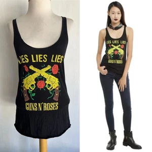 Camiseta sin mangas oficial para mujer GUNS N' ROSES (2014) Lies Lies Lies talla pequeña - Imagen 1 de 6