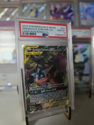 PSA 10 Greninja Zoroark Unbroken Bonds Full ALT Art - Image 1 of 2
