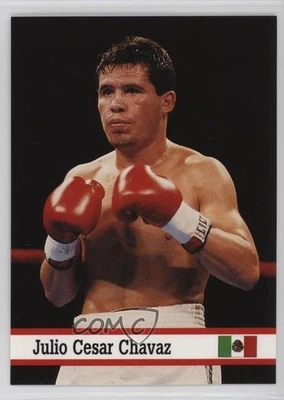 1993 Fax Pax Julio Cesar Chavez #10 - Image 1 of 2