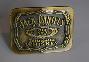 Jack Daniels Tennessee Whiskey 1993 vintage vecchio n. 7 fibbia cintura K-190 - Foto 1 di 7