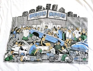 Camiseta rara vintage de los 90 Homies The Movie Gonzales Graphics 1993 OG Chicana XL - Imagen 1 de 8