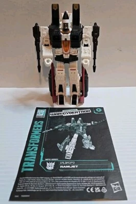 Transformers Earthrise RAMJET Completo Voyager Wfc Guerra de Asedio para Cybertron Jet Foto 1 de 4