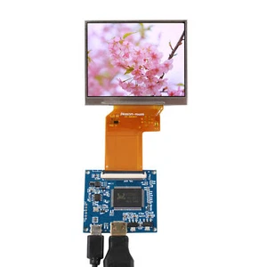 3,5 Zoll 640X480 LCD Bildschirm mit Mini HD Platine 5VDC Strom kein OSD6 - Bild 1 von 4