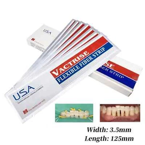Dental Flexible Glass Fiber Splint Composite Resin Bonding Strip Ribbond Type - Picture 1 of 7