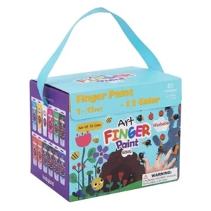 Tookyland Washable Finger Paint 12 Color - Picture 1 of 4