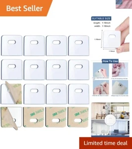 32 Super Sticky Clear Repair Tabs for Vertical Blinds - Durable PVC Construction - Picture 1 of 8