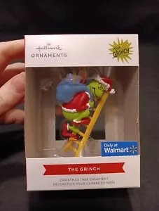 Hallmark Dr. Seuss How the Grinch Stole Christmas Ornament Climbing Ladder New - Picture 1 of 9