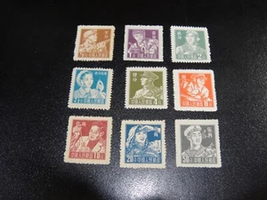 CINA PRC 1955 Sc#273-81 R8 Set emissione regolare MNH XF - Foto 1 di 2