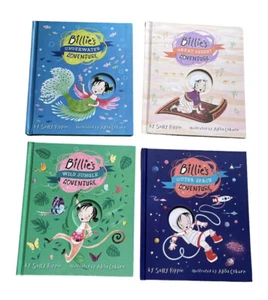 4 Billie's Super Duper Adventure Books Sally Rippin Jungle Desert Water Space - Picture 1 of 10