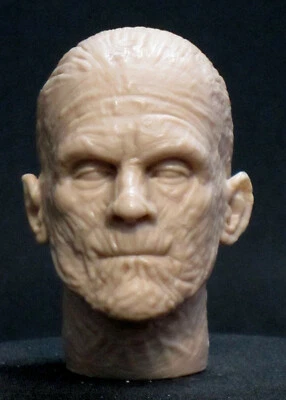 St-44 CABEZA PERSONALIZADA ESCULPIDA BORIS KARLOF LA MOMIA Figuras de acción 12", escala 1/6 Foto 1 de 2