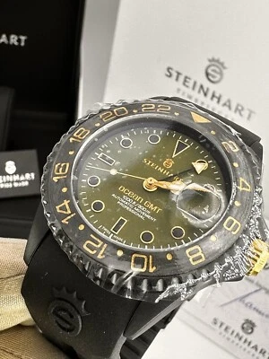 Steinhart Ocean One GMT Military Ceramic Bezel 300M 42MM Limited Edition 2xStrap - Image 1 of 4