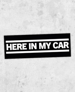 Gary Numan inspired sticker! Cars,The Pleasure Principle, telekon, Replicas - Picture 1 of 3