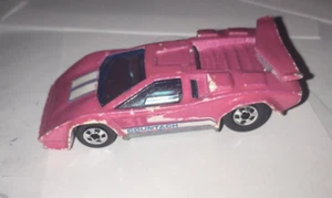 Hot Wheels 1987 rosa Lamborghini rosa Lachs - Bild 1 von 5