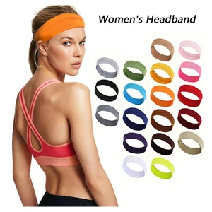 Fitnessstudio Sport Yoga Stirnband dehnbar Aliceband Kylie Haarband Mädchen Damen Einfach - Bild 1 von 65