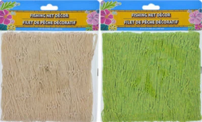 GB FISHING NET Decor, Beach, Luau, pool, Nautical, tropical party decoration Choice