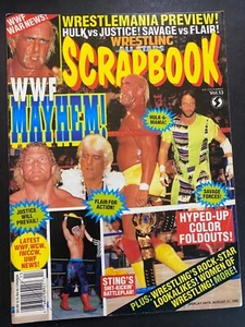 Wrestling Allstars Scrapbook Magazine (Hulk Hogan & Ric Flair) - July 1992 - Picture 1 of 2
