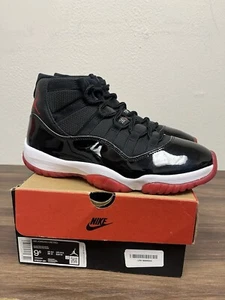 Nike Air Jordan 11 Retro High Bred size 9.5 378037-061 OG XI Black - Picture 1 of 10