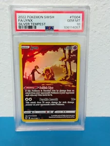 Jynx TG04/TG30 Sword & Shield Silver Tempest Full Art PSA 10 GEM MINT - Picture 1 of 2