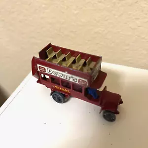LSNEY MATCHBOX MODEL OF YESTERYEAR Y-2 B-TYPE DEWARS BUS 1912-1920 8/4 WINDOWS - Foto 1 di 12