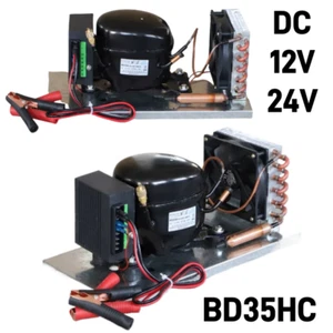BD35HC DC12 24V Unità Compressore Auto Frigorifero Congelatore Refrigerazione Condensazione - Foto 1 di 12