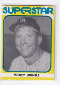 Mickey Mantle 1982 Superstar ML Baseball Card # 30 - Picture 1 of 1