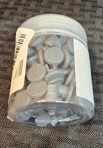 13mm Vials Rubber Stoppers, 100 Pcs Self Injection Ports Stopper #56 - Picture 1 of 3