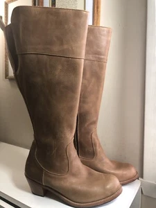Adelante Brown Leather Contesa Western Riding Boot Custom Made Women’s Sz 12.5 C - Picture 1 of 21