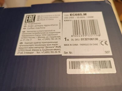 De’Longhi EC 685.M 1350W Macchina per Caffè - Argento - Immagine 1 di 4