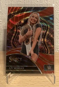 Liv Morgan 2024 Panini Select WWE #277 Ringside Red Wave /99 International SP - Bild 1 von 2