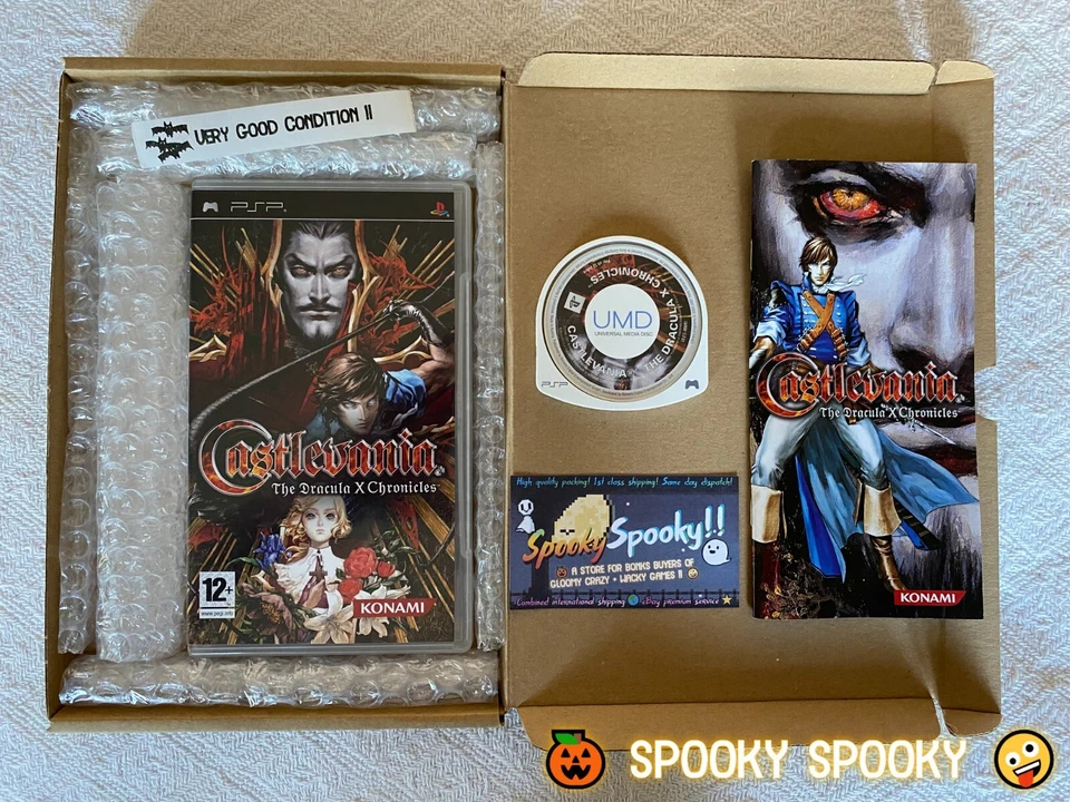 Castlevania The Dracula X Chronicles Sony PSP - UK PAL VGC CIB - Tracked - Image 1 of 4