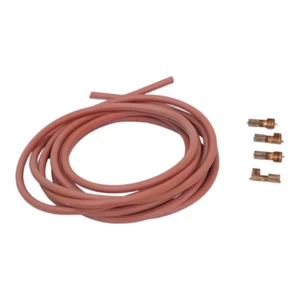 KIT 4 MT CAVO ALTA TENSIONE Ø 7 ROSSO SILICONE SEZIONE 1 ELETTRODO BRUCIATORE - Picture 1 of 1