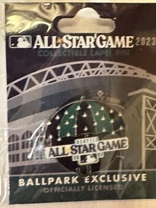 2023 ALL STAR GAME UMBRELLA SEATTLE BALLPARK EXCLUSIVE COLLECTIBLE LAPEL PIN - Picture 1 of 3