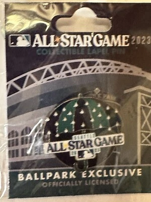 2023 ALL STAR GAME UMBRELLA SEATTLE BALLPARK EXCLUSIVE COLLECTIBLE LAPEL PIN - Image 1 of 3