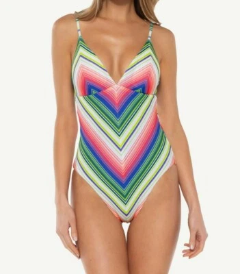Nuevo con etiquetas Traje de baño grande Becca Santa Catarina Abigail de una pieza $148 Foto 1 de 4