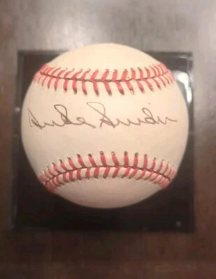 Duke Snider Autographed Baseball OMLB Dodger Great! - Image 1 of 4