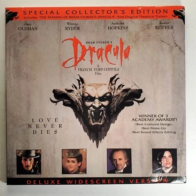 Bram Stoker's Dracula Laserdisc 1993 Special Collector's Widescreen Edition Good - Image 1 of 4