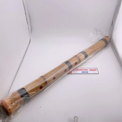 Flauta de bambú japonesa Yamamoto Takezaikuya Shakuhachi Shakuroku instrumento llave E Foto 1 de 4