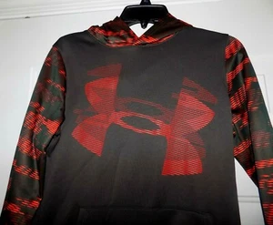 UNDER ARMOUR COLDGEAR YXL Boy's Hoodie Hooded Lined Pull Over Boys Jacket - Picture 1 of 5