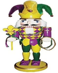 Santa's Workshop 70223 Mardi Gras Nutcracker, 14.5" - Picture 1 of 1