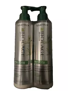 Lot Of 2 Matrix Biolage Fiberstrong Intra-Cylane Fortifying Hair Cream 6.7 oz - Picture 1 of 1