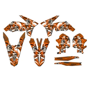2011-2012 XCF JESTER Orange Senge Graphics Kit Compatible with KTM - Imagen 1 de 10