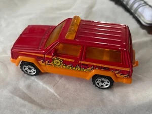 Vintage Loose 1986 Matchbox JEEP CHEROKEE CHIEF Fire Vehicle Die Cast 1:64 - Picture 1 of 1