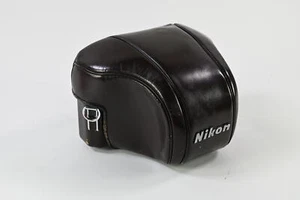 Appareil photo Nikon F Nippon Kogaku Tokyo cuir marron étui rigide Eveready #G022 - Photo 1 sur 7