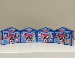 Littlest Pet Shop Gen 7 Serie 3 LPS Pet Pairs Blind Box Set Completo di 4 NUOVISSIME - Foto 1 di 4