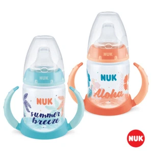 NUK First Choice Beach Editon Trinklernflasche mit Griff BPA-frei 150ml 6-18M - Bild 1 von 12