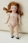 Gorgeous All Bisque Antique German 4.5” Kestner? Mignonette Dollhouse Doll